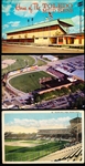 Pre Linen Toledo Baseball Park Postcard