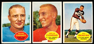 1960 Topps Football- 20 Diff