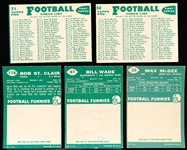 1960 Topps Football- 22 Diff