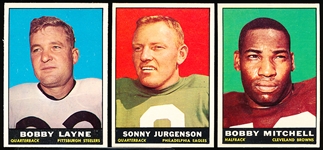 1961 Topps Fb- 6 Diff