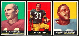 1961 Topps Fb- 6 Diff