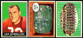 1961 Topps Fb- 6 Diff
