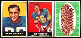 1961 Topps Fb- 12 Diff