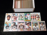 1978 to 1989 Cleveland Browns FB Cards- 250 Asst