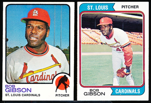 Bob Gibson Lot- 20 Cards