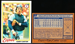 1978 Topps Bb- #120 Gary Carter, Expos- 50 Cards