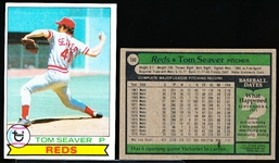 1979 Topps Bb- #100 Tom Seaver, Reds- 30 Cards