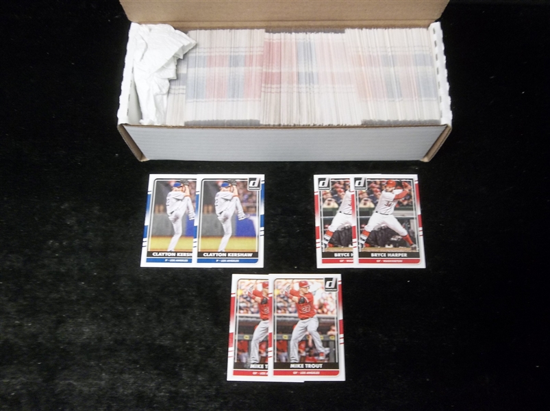 2016 Donruss Baseball- 330+ Stars