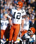 Autographed Don Cockroft Cleveland Browns NFL Color 8” x 10” Photo