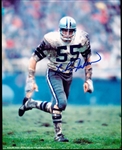 Autographed Lee Roy Jordan Dallas Cowboys NFL Color 8” x 10” Photo