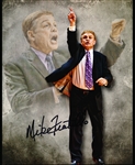 Autographed Mike Fratello NBA Color 8” x 10” Photo