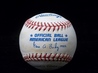 Autographed Jim “Mudcat” Grant Official AL MLB Baseball