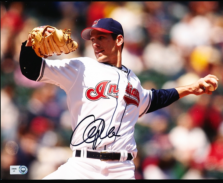 Autographed Cliff Lee Cleveland Indians MLB Color 8” x 10” Photo- MLB Authenticated