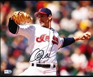 Autographed Cliff Lee Cleveland Indians MLB Color 8” x 10” Photo- MLB Authenticated