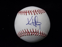 Autographed Kenny Lofton Official MLB Baseball