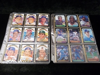 1987 Donruss Baseball Complete Set of 660 in Pages