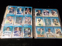 1987 Fleer Baseball Complete Set of 660 in Pages