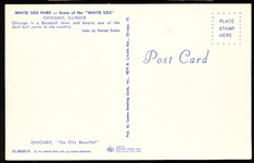 1964 Dexter Press “DT-80683-B White Sox Park- Home of the White Sox” Continental Chrome Postcard