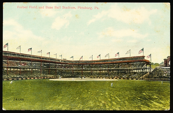 No Publisher “24778 Forbes Field and Base Ball Stadium, Pittsburgh, Pa.” Pre-Linen Postcard