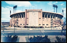 D.E. Traub “P14965 Memorial Stadium” Chrome Postcard