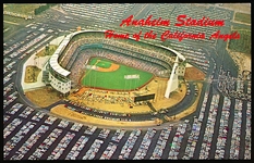 Western Publishing & Nov. Co. “676, 6DK-604 Anaheim Stadium, Anaheim, California” Chrome Postcard