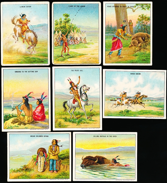 1910’s Hassan “Indian Life in the 60’s” (T73)- 13 Diff.
