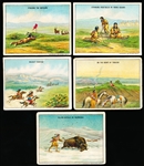 1910’s Hassan “Indian Life in the 60’s” (T73)- 13 Diff.