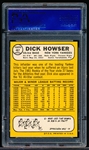 1968 Topps Baseball- #467 Dick Howser, Yankees- PSA Ex-Mt 6