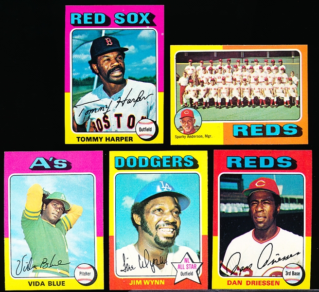 1975 Topps Baseball- 90 Diff