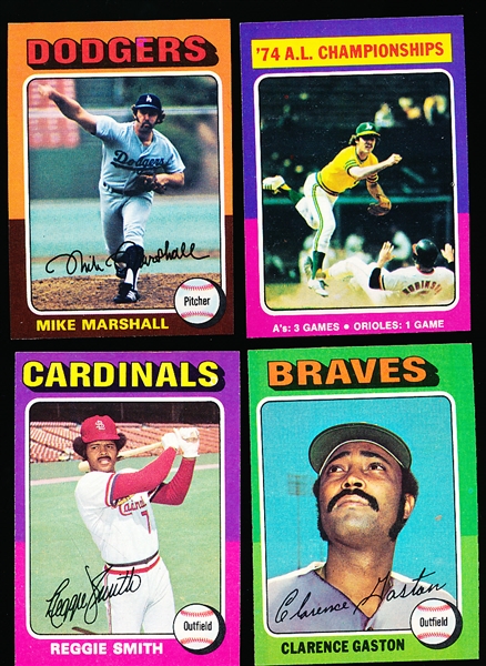 1975 Topps Baseball- 90 Diff