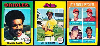1975 Topps Baseball- 90 Cards