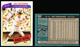 1980 Topps Bb- #720 Carl Yastrzemski, Red Sox- 30 Cards