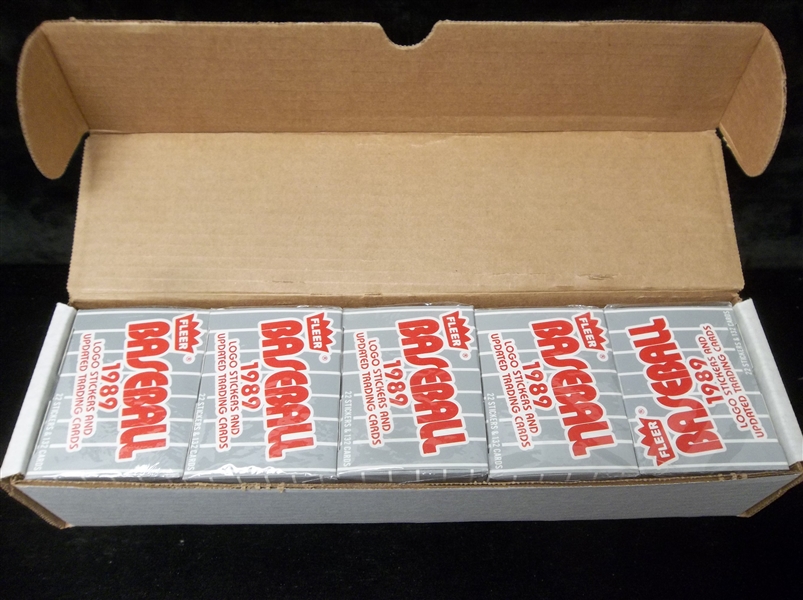 1989 Fleer Baseball Factory Update Sets of 132- 5 Sets