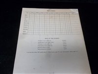 March 4 & 5 1960 Big Ten Wrestling Championship Program