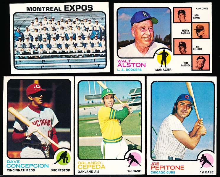 1973 Topps Bb- Hi# ‘s- 27 Diff