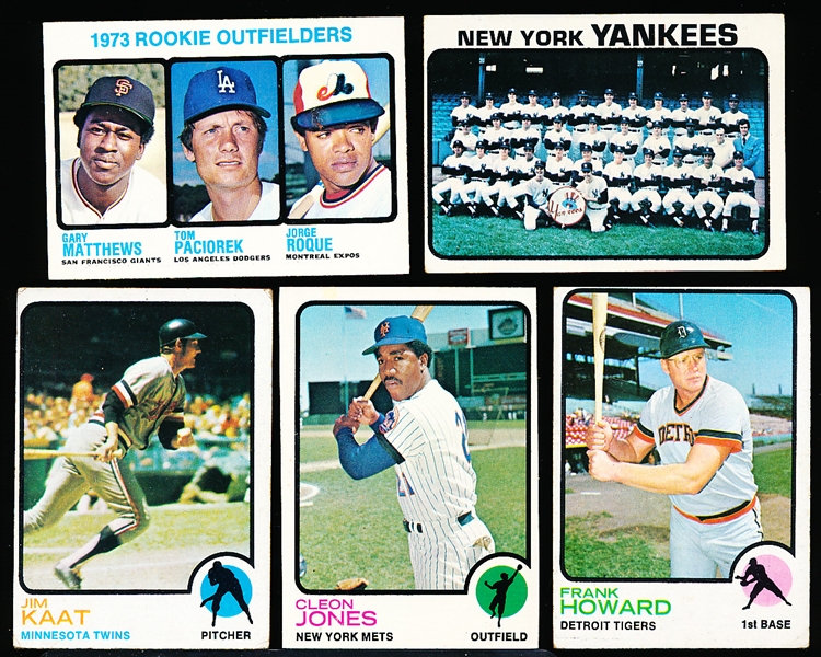 1973 Topps Bb- Hi#’s- 40 Diff