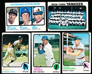 1973 Topps Bb- Hi#’s- 40 Diff