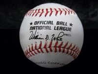 Autographed Ralph Branca & Bobby Thomson Official NL MLB Baseball