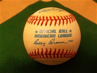 Autographed Bert Campaneris Official AL MLB Baseball