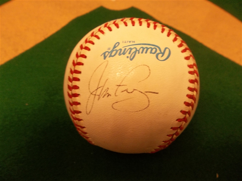 Autographed Jim Fregosi Official AL MLB Baseball
