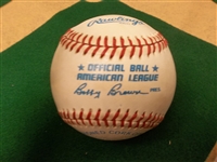 Autographed Jim Fregosi Official AL MLB Baseball