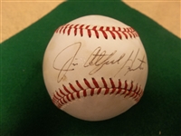 Autographed Jim “Catfish” Hunter Official AL MLB Baseball