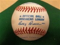Autographed Reggie Jackson Official AL MLB Baseball