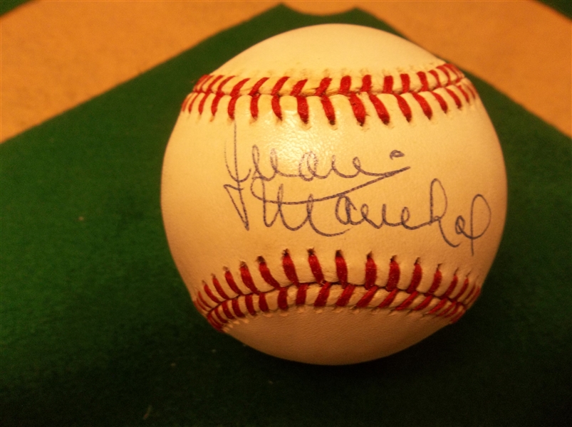 Autographed Juan Marichal Official NL MLB Baseball