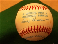 Autographed Billy Martin Official AL MLB Baseball