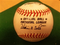 Autographed Phil Niekro Official NL MLB Baseball