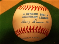 Autographed Jim Palmer Official AL MLB Baseball