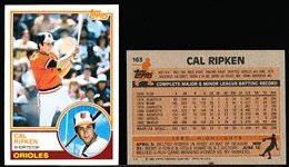 1983 Topps Bsbl. #163 Cal Ripken, Jr.- 25 Cards