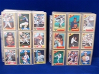 1987 Topps Bsbl.- 1 Complete Set of 792 Cards in Pages