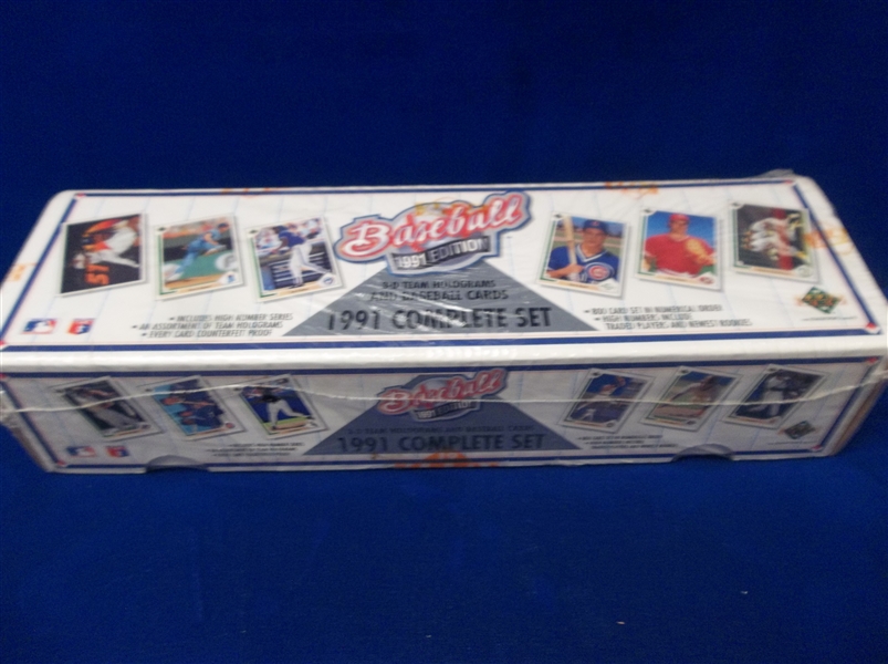 1991 Upper Deck Bsbl.- 1 Unopened Factory Set of 800 Card